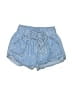 Splendid 100% Cotton Stars Blue Denim Shorts Size 6-12 mo - photo 1