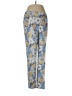 Lisette Floral Blue Casual Pants Size 8 - photo 1