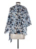 Chloé Floral Blue 3/4 Sleeve Blouse Size EU (FR) 36 / US 4 - photo 2