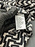 Kaari Blue 100% Rayon Chevron-herringbone Black 3/4 Sleeve Blouse Size S - photo 8