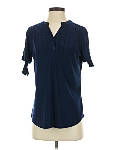 Perseption Concept Short Sleeve Blouse (view 1)