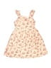 Little Lass Floral Tan Dress Size 4 - photo 1