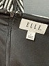 Elle Stripes Gray Casual Dress Size L - photo 7