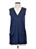 Topshop Blue Casual Dress Size 4 - photo 1
