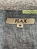 Flax 100% Linen White Short Sleeve Top Size 10 (M) - photo 7