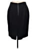 Ann Taylor 100% Polyester Tweed Black Formal Skirt Size 12 - photo 2