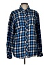 Assorted Brands Plaid Blue Long Sleeve Button-Down Shirt Size L - photo 1