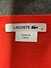 Lacoste 100% Cotton Red Cardigan Size EU 34 / US 4 - photo 7