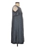 Paraphrase Solid Gray Casual Dress Size S - photo 4
