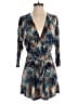 Veronica M. Print Blue Romper Size S - photo 1