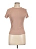 Automet Tan Short Sleeve Turtleneck Size L - photo 1