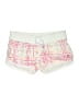 Adidas 100% Polyester Plaid Pink Shorts Size L - photo 1