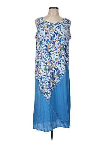 LOGO by Lori Goldstein Casual Dress (view 1)