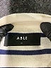 ABLE 100% Cotton Stripes Ivory Turtleneck Sweater Size XS - photo 7