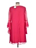 Connected Apparel 100% Polyester Pink Cocktail Dress Size 12 - photo 2
