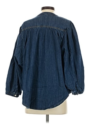 Habitual 3/4 Sleeve Button-Down Shirt (view 2)
