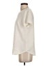 Ann Taylor 100% Polyester Ivory Short Sleeve Blouse Size S - photo 5