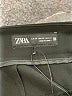 Zara 100% Polyester Solid Black Dress Pants Size XS - photo 7