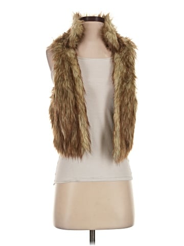 Ann Taylor LOFT Faux Fur Vest (view 1)