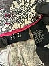 R.Q.T Paisley Silver Casual Pants Size 8 - photo 4