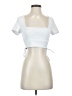 Forever 21 White Short Sleeve Top Size XS - photo 1