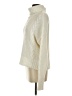 Copper Key 100% Acrylic Ivory Turtleneck Sweater Size S - photo 5
