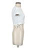 Forever 21 White Short Sleeve Top Size XS - photo 4