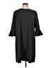 ABS Collection Solid Black Casual Dress Size L - photo 1