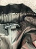 Qianxizhan 100% Polyester Metallic Black Shorts Size L - photo 3