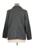 Lands' End 100% Polyester Chevron-herringbone Gray Blazer Size 1X - photo 2