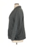 Lands' End 100% Polyester Chevron-herringbone Gray Blazer Size 1X - photo 5