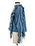 Zara Blue 3/4 Sleeve Blouse Size S - photo 5