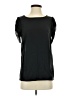 Sabine 100% Lyocell Black Short Sleeve Top Size S - photo 1