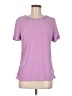 Jaclyn Smith Purple Short Sleeve Top Size M - photo 1
