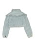 Little Lass Blue Denim Jacket Size 6 - photo 2