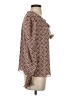 MISA Los Angeles 100% Polyester Brown Long Sleeve Blouse Size S - photo 4