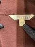 Compagnie Internationale Express 100% Polyester Brown Trenchcoat Size S - photo 6