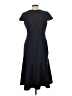 Milly Solid Black Cocktail Dress Size 12 - photo 2