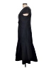 Milly Solid Black Cocktail Dress Size 12 - photo 5