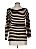 Worthington Stripes Gold Pullover Sweater Size L - photo 1