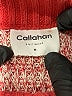 Callahan Color Block Red Pullover Sweater Size M - photo 7