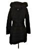 Calvin Klein 100% Polyester Black Coat Size XS - photo 2
