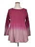 Olivia Sky Burgundy Pullover Sweater Size XL - photo 1