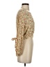 Altar'd State Gold 3/4 Sleeve Blouse Size S - photo 4