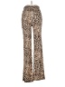 Bershka Animal Print Brown Tan Casual Pants Size S - photo 1