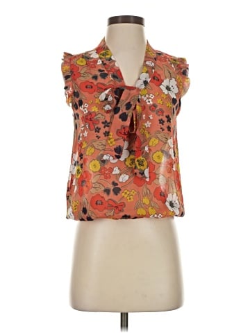 Eyelash Couture Sleeveless Blouse (view 1)