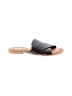 Mark Jenkins Solid Black Sandals Size 9 - photo 1