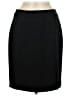 Halogen Solid Black Formal Skirt Size 8 Petite - photo 1