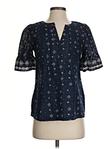 Ann Taylor LOFT Short Sleeve Blouse (view 1)
