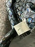 Unbranded Metallic Snake Print Metallic Silver Leggings Size L - photo 7